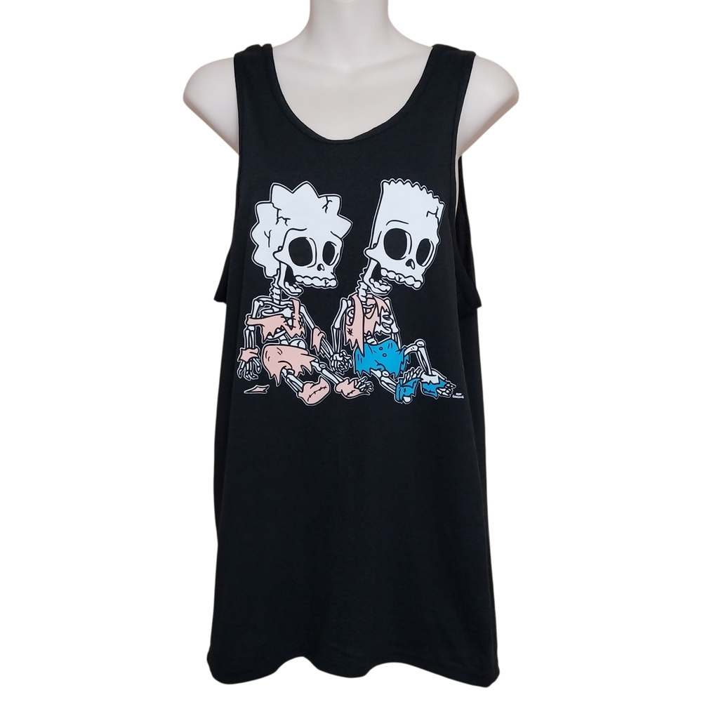 🔵BOGO FREE🔵 The Simpson Tank Top Skeleton Sz S